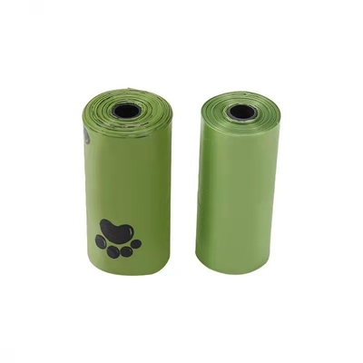 Impressão personalizada de sacos biodegradáveis de resíduos de cães sem cheiro para lixo ecológico de gatos