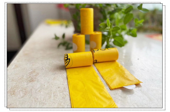 Sacos de plástico biodegradáveis personalizados Sacos de lixo biodegradáveis para animais de estimação para o ambiente
