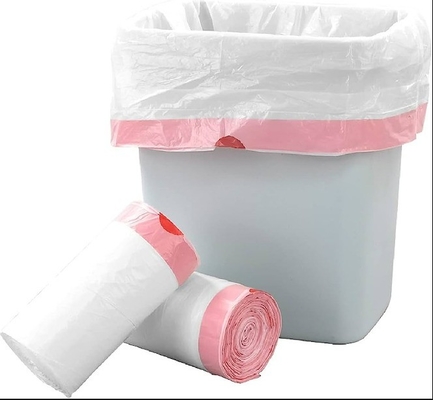 Fabricação direta de sacos de cordas de tração sacos de lixo galão com seleção de superfície em relevo