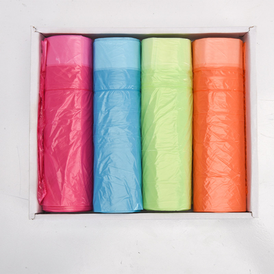 Fabricação direta de sacos de cordas de tração sacos de lixo galão com seleção de superfície em relevo