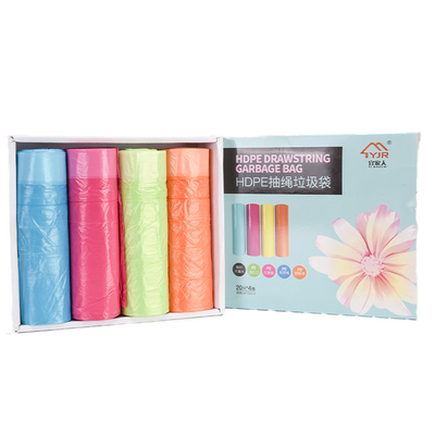 Fabricação direta de sacos de cordas de tração sacos de lixo galão com seleção de superfície em relevo
