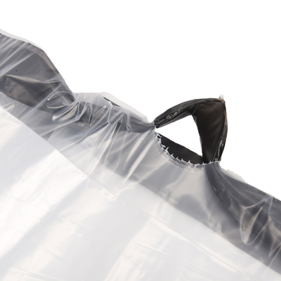 Logotipo personalizado OEM Sacos de lixo grandes com alça de corda Estrutura de material HDPE
