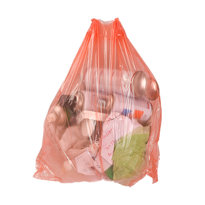 Saco de lixo de plástico descartável para revestimentos de latas em material HDPE