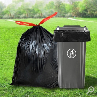Saco de lixo de 30 litros em HDPE/LDPE/LLDPE para eliminação conveniente de resíduos
