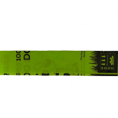 Logotipo personalizado Bio Material Pet Dog Poop em Rolo com Impressão Flexo