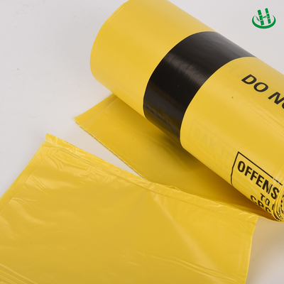 1 tonelada Logotipo personalizado Bolsa de revestimentos médicos Diretamente amarelo Segurança HDPE Bolsas aceites CN SHN