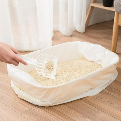Sacos grossos de lixo de gato tamanho jumbo com fecho de corda de tração Encomenda personalizada aceita