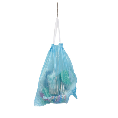 Saco de lixo de plástico personalizado descartável para a triagem de lixo nos locais de trabalho