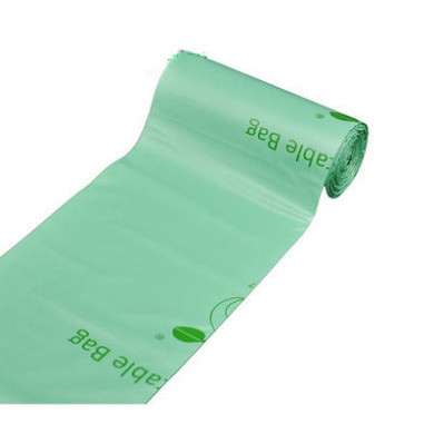 Sacos de lixo de 20L biodegradáveis de fundo quadrado, recicláveis, biodegradáveis, de espessura de 12 a 50 micras