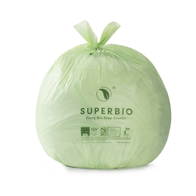 Sacos de lixo espessados Logotipo e espessura personalizados para embalagens ecológicas