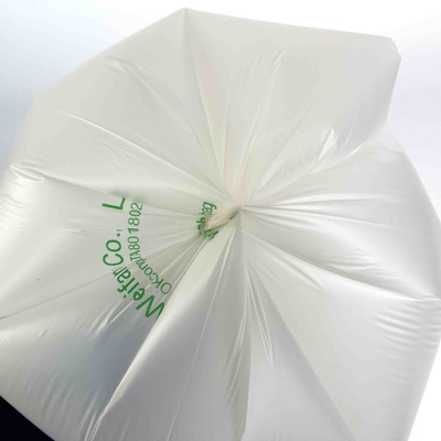 Pedido personalizado Sacos de plástico degradáveis com material PP e logotipo personalizado