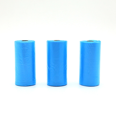 Sacos de cocô portáteis biodegradáveis Saco de lixo de plástico para cães Saco de lixo para cães em rolos