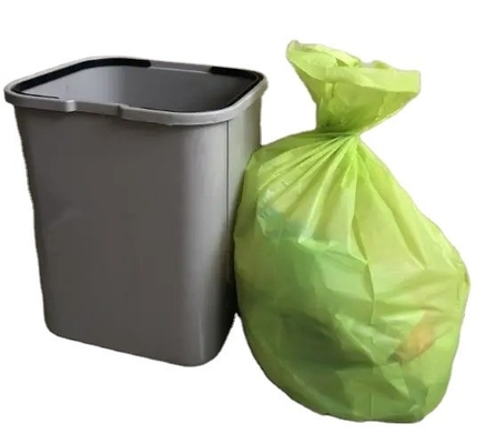 Compostabilidade 100% Saco de lixo biodegradável Sacos de plástico para uma casa mais limpa e verde