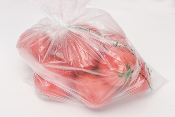 Amostra Chovyting Pacote automático exclusivo de proteção da frescura Sacos de plástico de frutas e vegetais em rolos