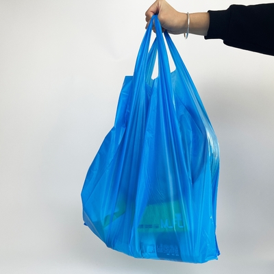 Saco de resíduos de plástico em rolos para estrutura de material HDPE/LDPE