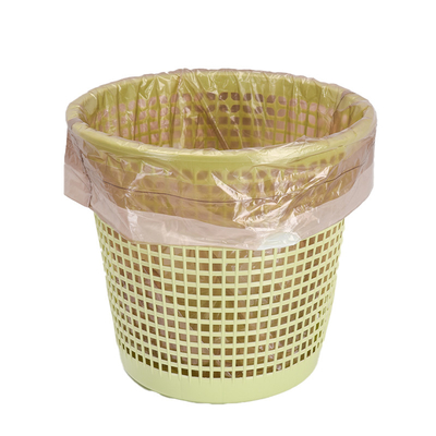 Saco de lixo de corda de tração espessada para uso doméstico para mãos limpas e fáceis de imprimir