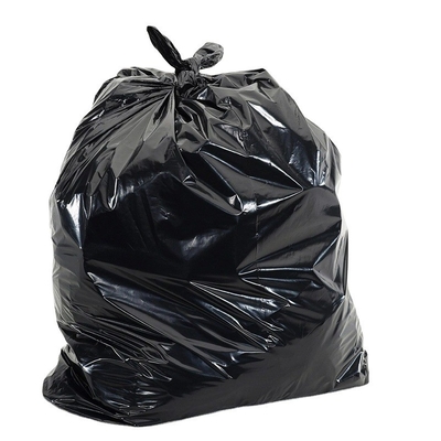 Encomenda personalizada aceita sacos negros grandes e espessos para vários contentores de lixo