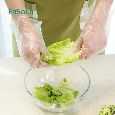 Luvas descartáveis de qualidade alimentar com espessura personalizada e personalização exclusiva