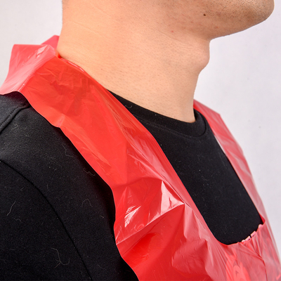 Apron HDPE descartável de impressão personalizada para uso doméstico e restaurante