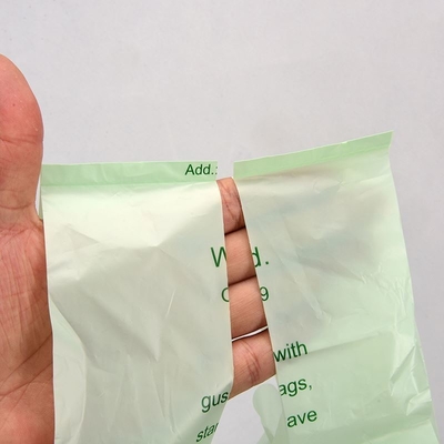 Saco de compras de plástico biodegradável para mercearia T-shirt frutas