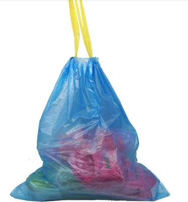 Impressão Offset Drawstring Sacos de Lixo para Liner de Lixo em 5-50 Mic espessura