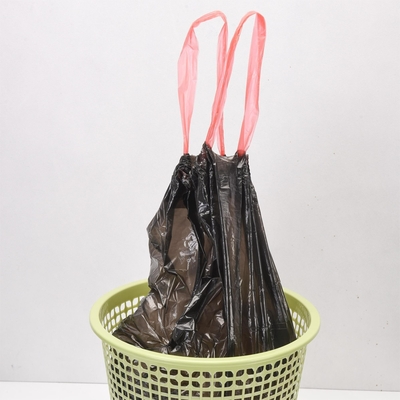 Impressão Offset Drawstring Sacos de Lixo para Liner de Lixo em 5-50 Mic espessura