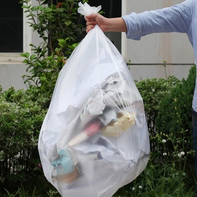 Superfície de impressão offset Manuseio de sacos de armazenamento biodegradáveis grandes com espessura de 5-50 microns