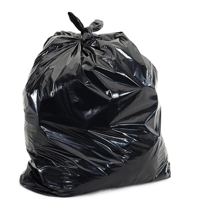 Saco de lixo de plástico verde ou de cor personalizada preto em rolo com espessura de 5-80 mic