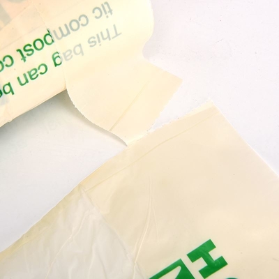Saco Quadrado Biodegradável PP Vestido de Plástico Saco de Compras para Supermercado Personalizado
