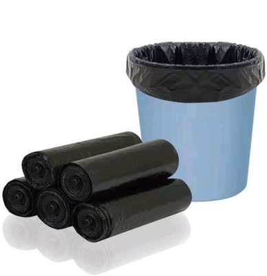 Venda Flexo Impressão Can Bin Liner Sacos de Lixo em Rolo com Logotipo Personalizado