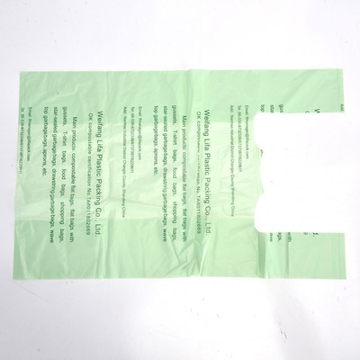 100% biodegradável compostável Star Seal T-Shirt sacos em rolos para recolha de resíduos