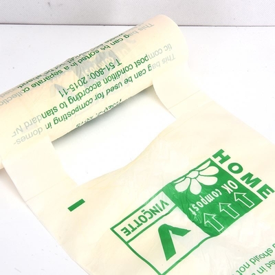 Sacos de fertilizantes biodegradáveis e compostáveis de plástico certificados