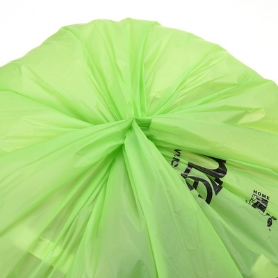 Sacos de compras de amido de milho biodegradável compostável para embalagens de alimentos