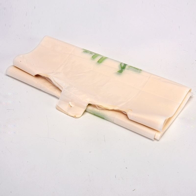 Sacos de lixo verde feitos de amido de milho modificado para uso doméstico