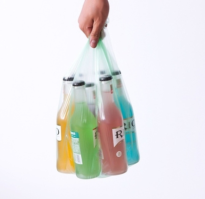 Saco de lixo descartável de HDPE/LDPE/LLDPE para resíduos de cozinha e escritório