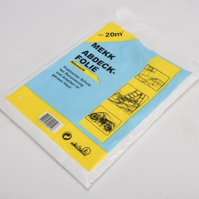 Folha de pó de polietileno para decoração e proteção de móveis encomenda personalizada 5-100 mic