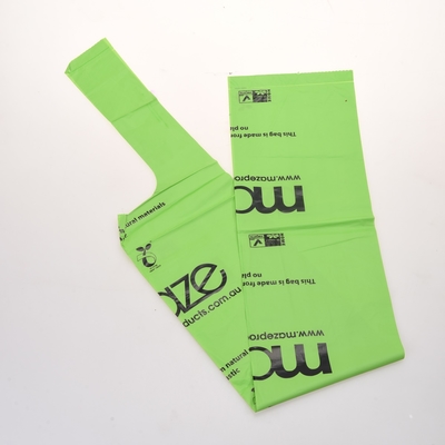 PBAT/PLA/Material de amido Saco de cocô para cães para eliminação sustentável e sem cheiro de resíduos