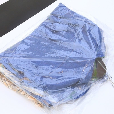 SACO DE VESTIMENTO para armazenamento Saco de poeira transparente PE espessado reutilizável