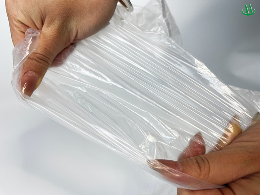 Sacos de embalagem em rolos de alimentos de plástico HDPE transparente personalizados