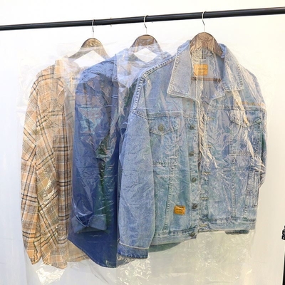 Sacos de plástico à prova de poeira para armazenamento de roupas