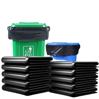 Envase de lixo de plástico descartável sob encomenda personalizada com estrutura de material HDPE/LDPE
