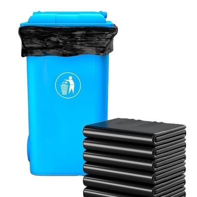 Envase de lixo de plástico descartável sob encomenda personalizada com estrutura de material HDPE/LDPE