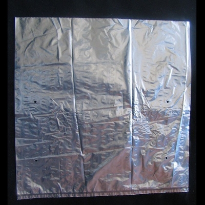 Saco de alface em PE seco de qualidade alimentar, ventilado em LDPE, transparente, não impresso, para distribuidor