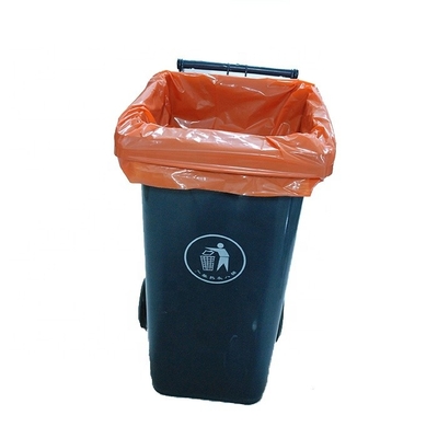 Rolo de sacos plásticos compostáveis de 100 galões com certificado de compostagem OK