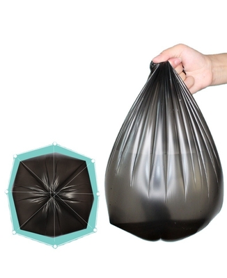 Rolo de sacos plásticos compostáveis de 100 galões com certificado de compostagem OK