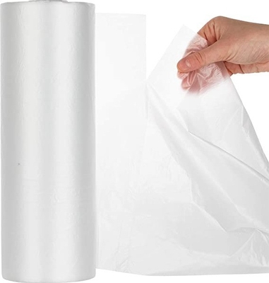 HDPE Produce Bag Roll para Frutas Vegetais Panaderia Snack Bolsas de mantimentos 5-40 mic Espessura