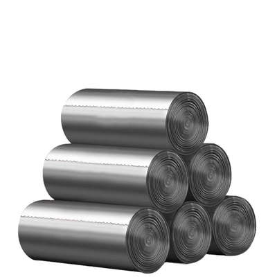 Sacos de lixo selados com estrela forte de HDPE/LDPE/LLDPE preto para embalagens de sacos de lixo de escritório