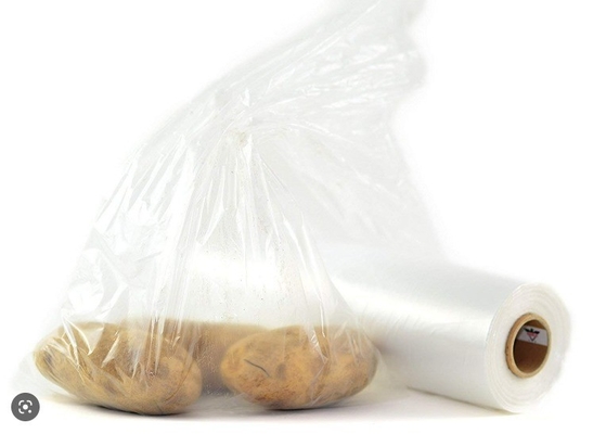 Saco de produtos plásticos para armazenamento de alimentos, de material HDPE/LDPE/LLDPE