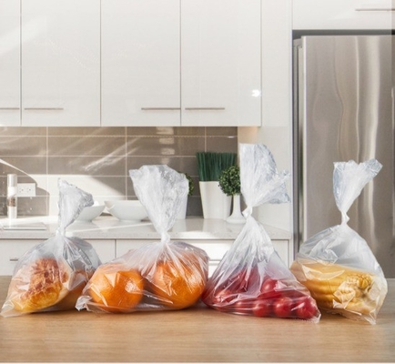Sacos congeladores de plástico de qualidade alimentar para produção em massa de alimentos secos para uso doméstico e no supermercado