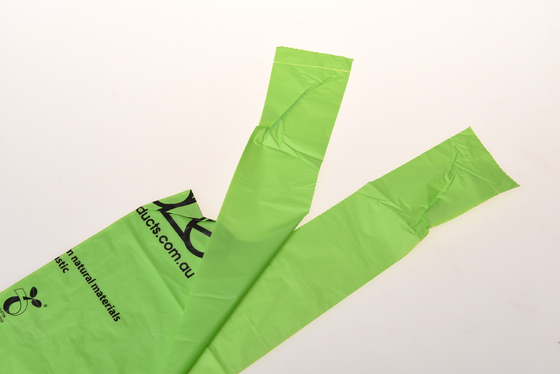 Estrutura de material de 40% de Bioressource Verde Bolsas de compras de plástico reutilizáveis